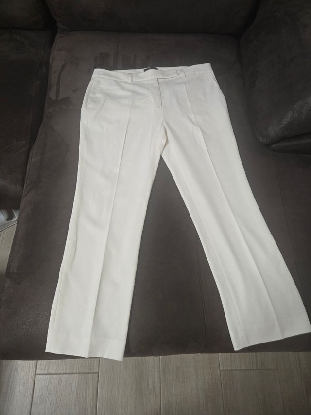 Pantalón blanco Roberto Verino