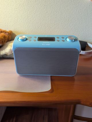 Radio Lenco Lucille DAB retro azul