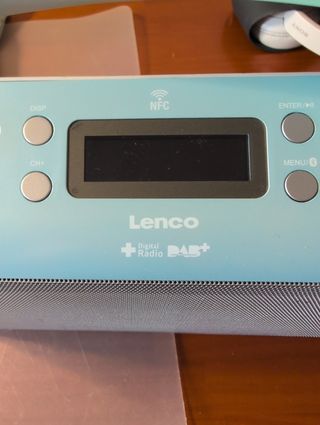 Radio Lenco Lucille DAB retro azul