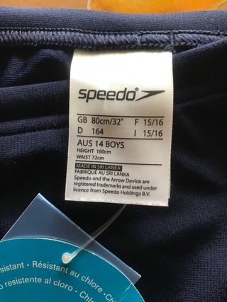 Costume da bagno Speedo bambino/ragazzo 15/16 anni