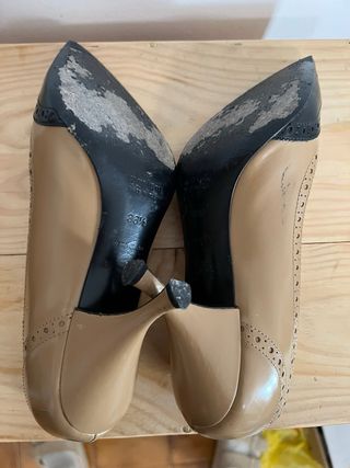 Miu Miu Décolleté Bicolor Pelle