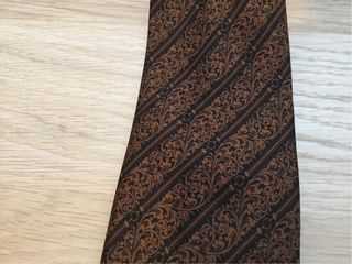 6 Corbatas seda natural vintage.