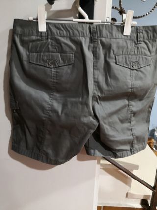 Shorts safari mujer - verde oliva