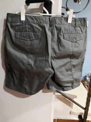 Shorts safari mujer - verde oliva