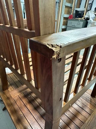 Conjunto jardín madera