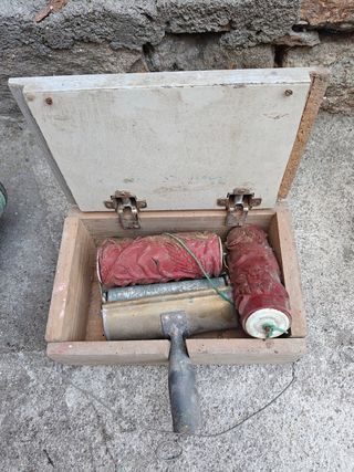 Rodillo pintura vintage
