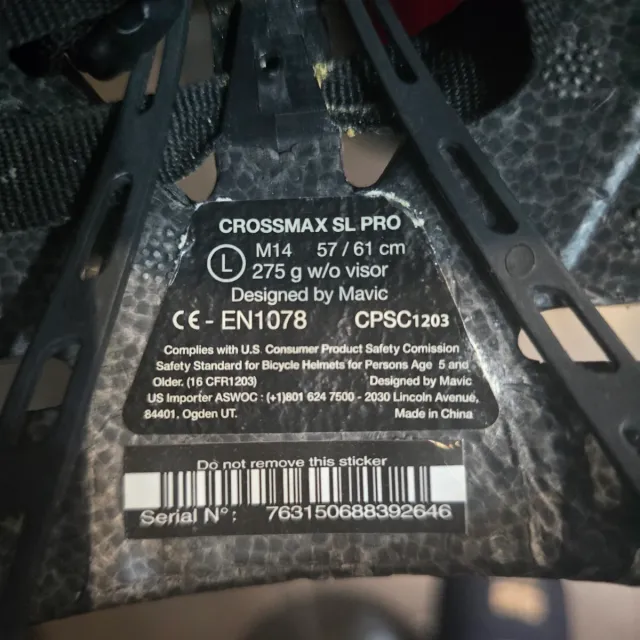 Casco Mavic Crossmax SL Pro Azul talla L  57/62 cm