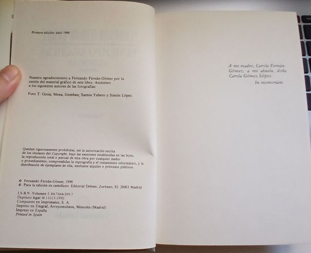 EL TIEMPO AMARILLO. Memorias.Fernando Fernan Gómez