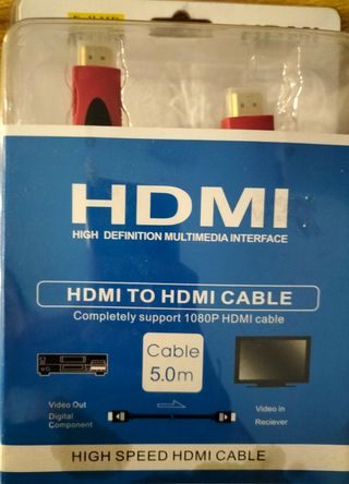 Cable HDMI 5m - Nuevo