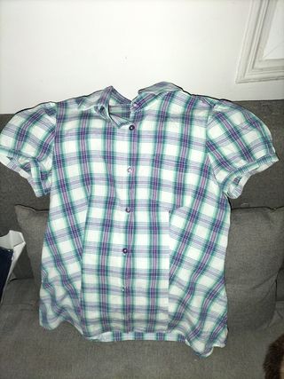 Camisa Benetton manga corta multicolor