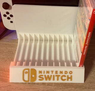 Soporte para estuches juegos Nintendo Switch 1 y 2