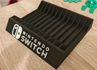 Soporte para estuches juegos Nintendo Switch 1 y 2