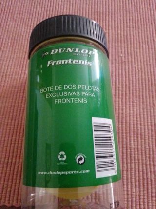2 Pelotas Frontenis Dunlop Nuevas tengo 4 botes