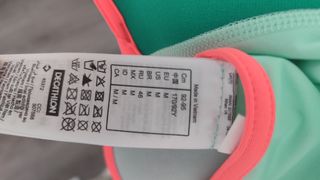 Decathlon maglietta in neoprene per bambina a manica corta