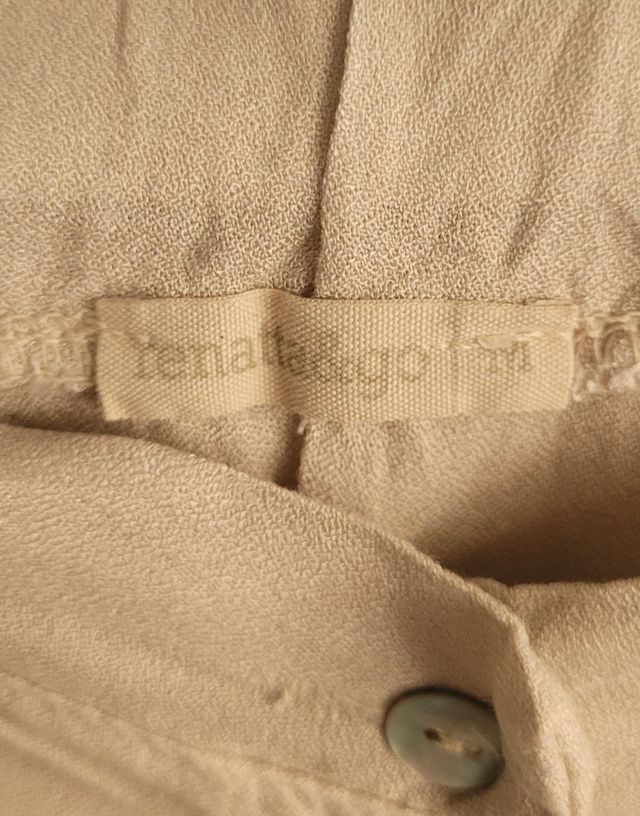 Falda Renatta beige - Viscosa fluida