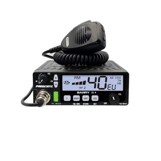 PRESIDENT BARRY II + Emisora CB 27 Mhz AM/FM con N