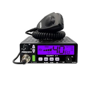 PRESIDENT BARRY II + Emisora CB 27 Mhz AM/FM con N