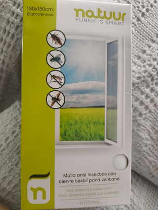 Mosquitera ventana 130x150cm - Natur