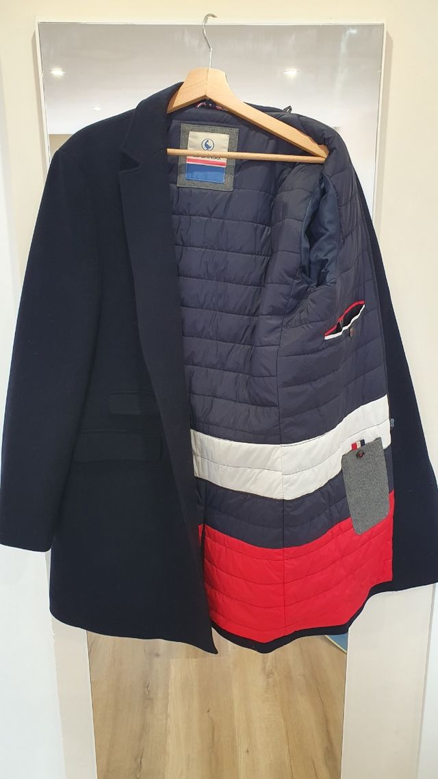 Abrigo El Ganso azul marino