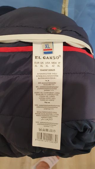 Abrigo El Ganso azul marino
