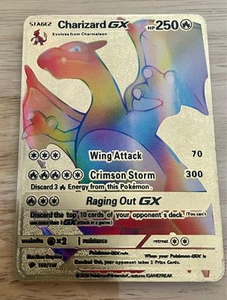 Charizard GX - Carta Pokémon