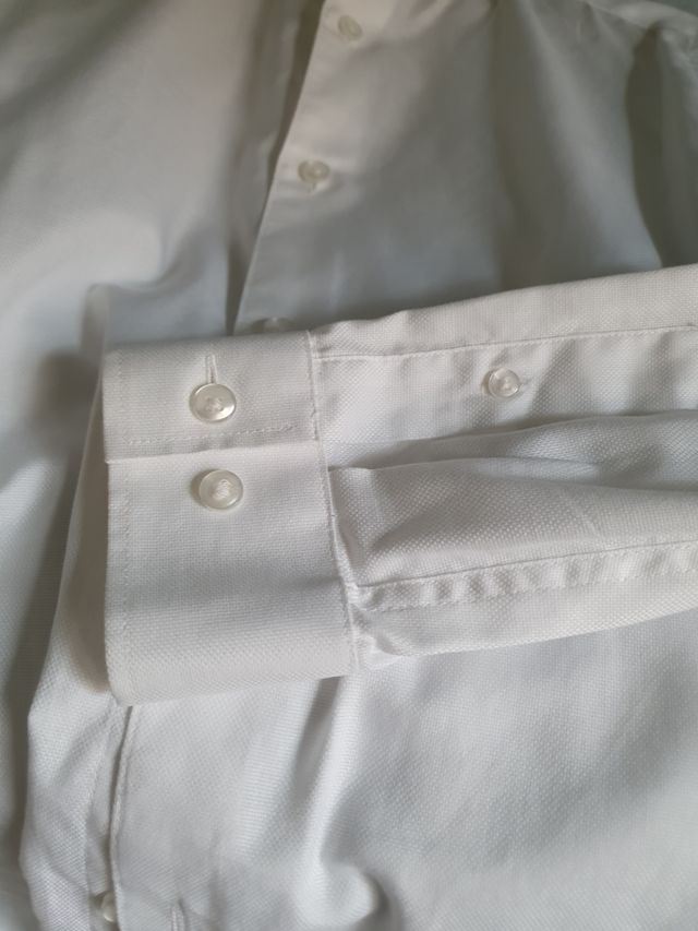 Camisa Fórmula Joven blanca talla S