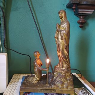 LÁMPARA RELIGIOSA POR A. RICHIR
