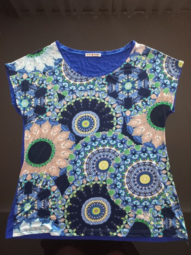 Camiseta Punto Roma M - multicolor