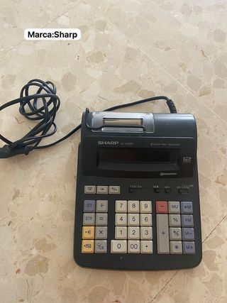 Calculadora Sharp EL-2902E Impresora