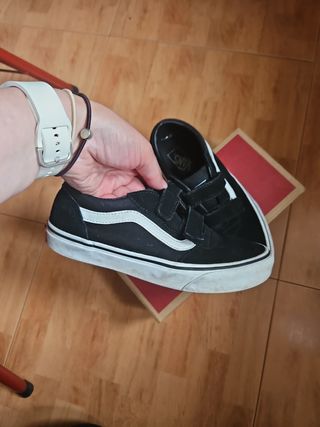 Zapatillas Vans negras talla 35