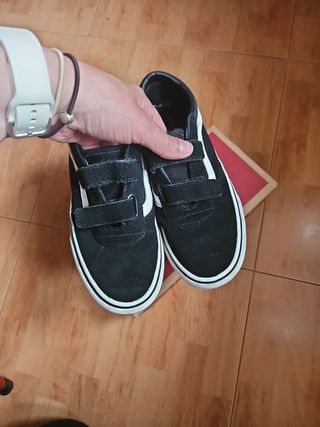 Zapatillas Vans negras talla 35