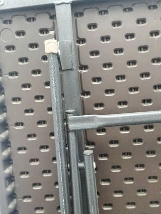 Mesa plegable terraza - Marrón