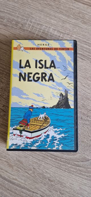 Pelicula VHS Tintín: Isla Negra