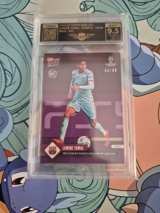 Cromo Lamine Yamal Topps Now UCL RC #54/99