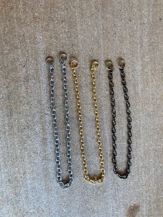 Cadenas de metal: oro , plata y cobre de 46cm