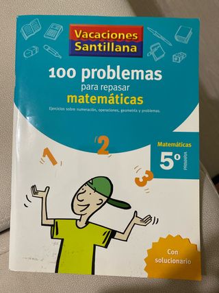 vacaciones santillana 5 primaria matematicas