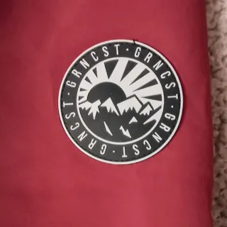 Cazadora roja Green Coast- Talla L nueva