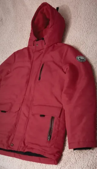 Cazadora roja Green Coast- Talla L nueva