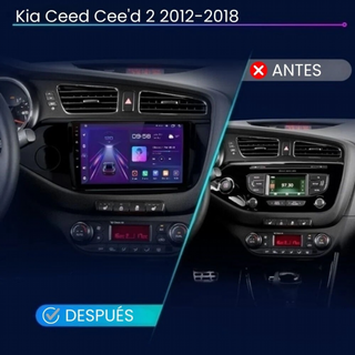 Radio Android Auto Carplay Kia Ceed Cee'd 2 2012-