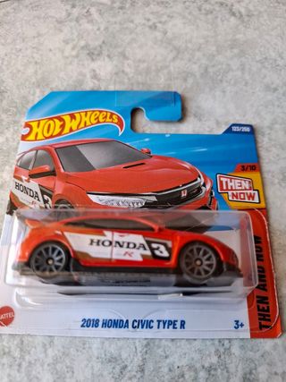 Hot Wheels Honda Civic Type R - Rossa