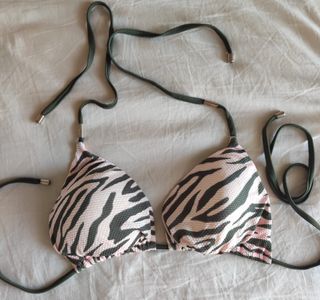 Bikini Zebra Rosa y Verde