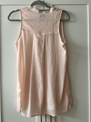 Blusa Mango rosa talla M