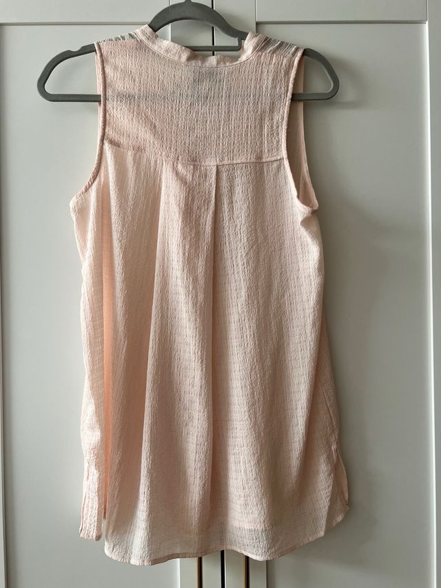 Blusa Mango rosa talla M