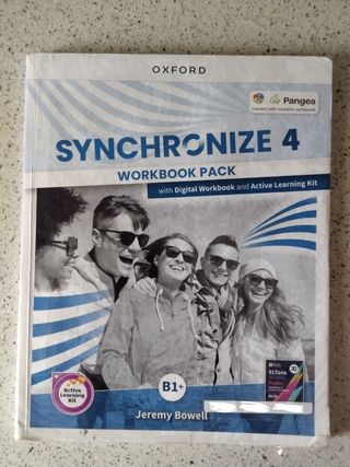 2 Libros de inglés. 4° ESO. Synchronize 4.