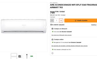 Aire acondicionado AIRMART 5340 frigorias