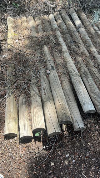 Madera: Troncos para cercas