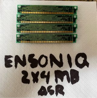 RAM Siemens 4x2 MB Ensoniq ASR/TS.