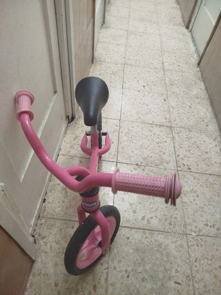 Bicicleta niñ@ sin pedales Chicco Pink Arrow