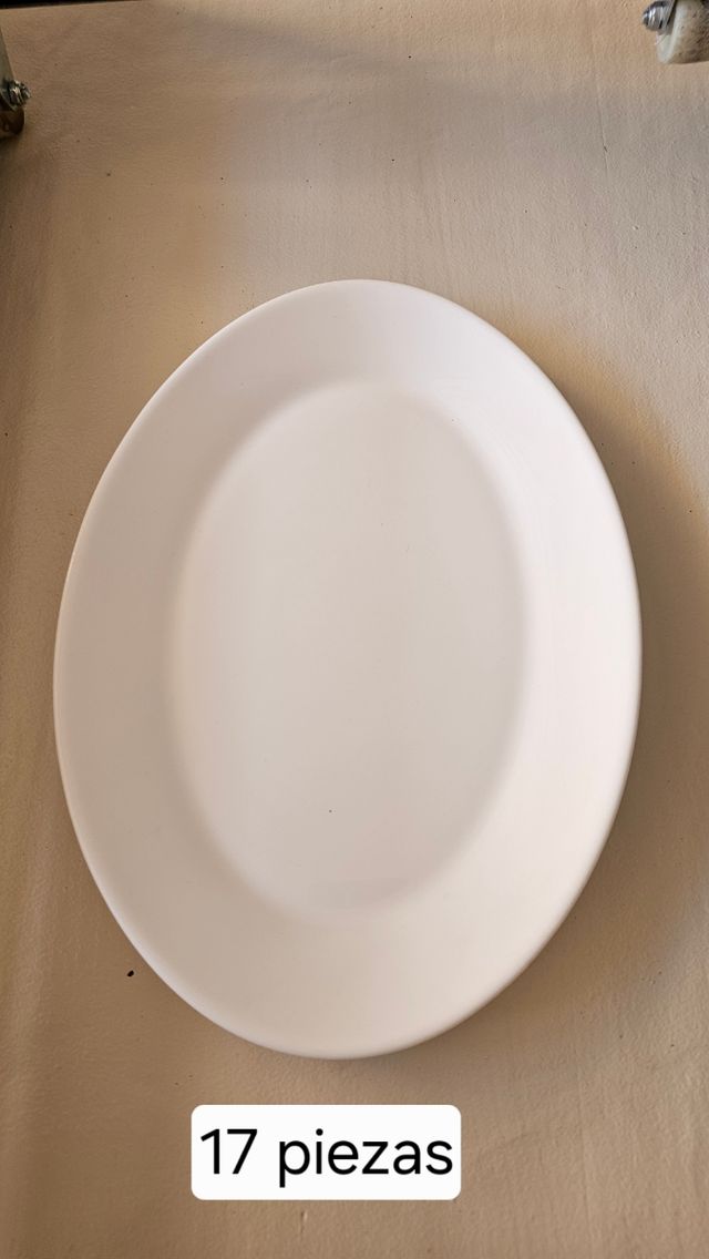 Servizio Ovale Bianco - 17 pezzi