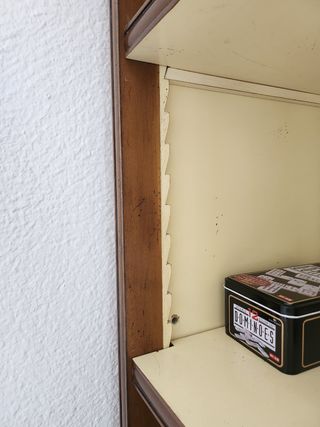 Armario librero madera - 2,20m